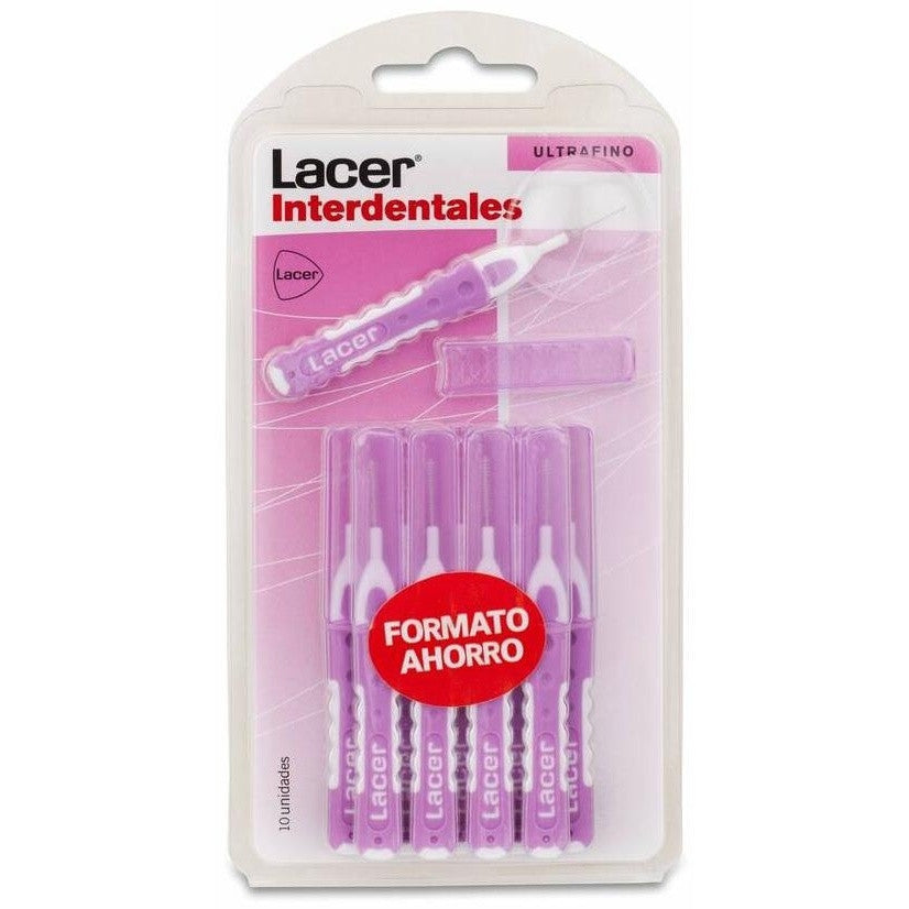 LACER INTERDENTALES RECTO ultrafino #surtido 10 u