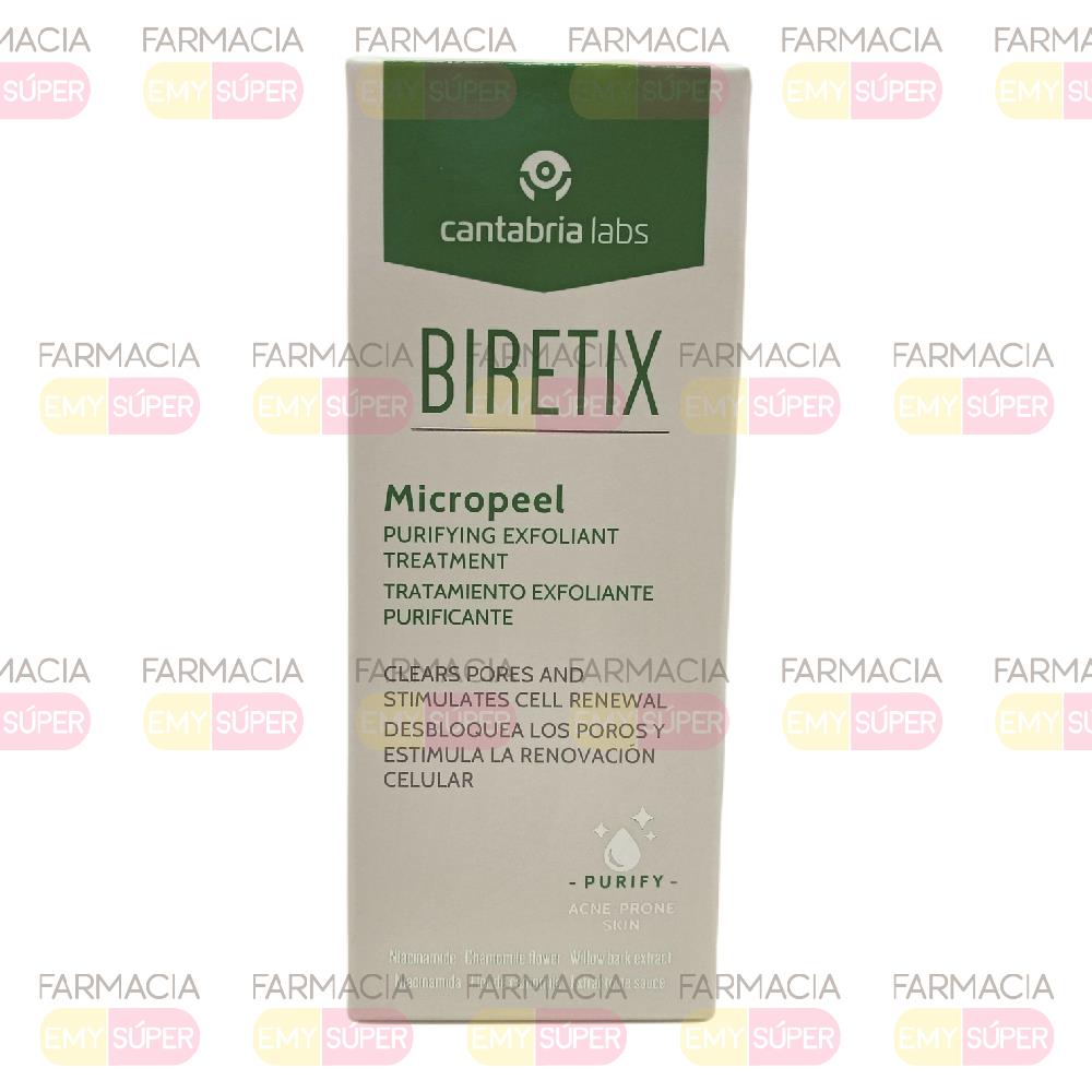 BIRETIX MICROPEEL trattamento esfoliante purificante 50 ml