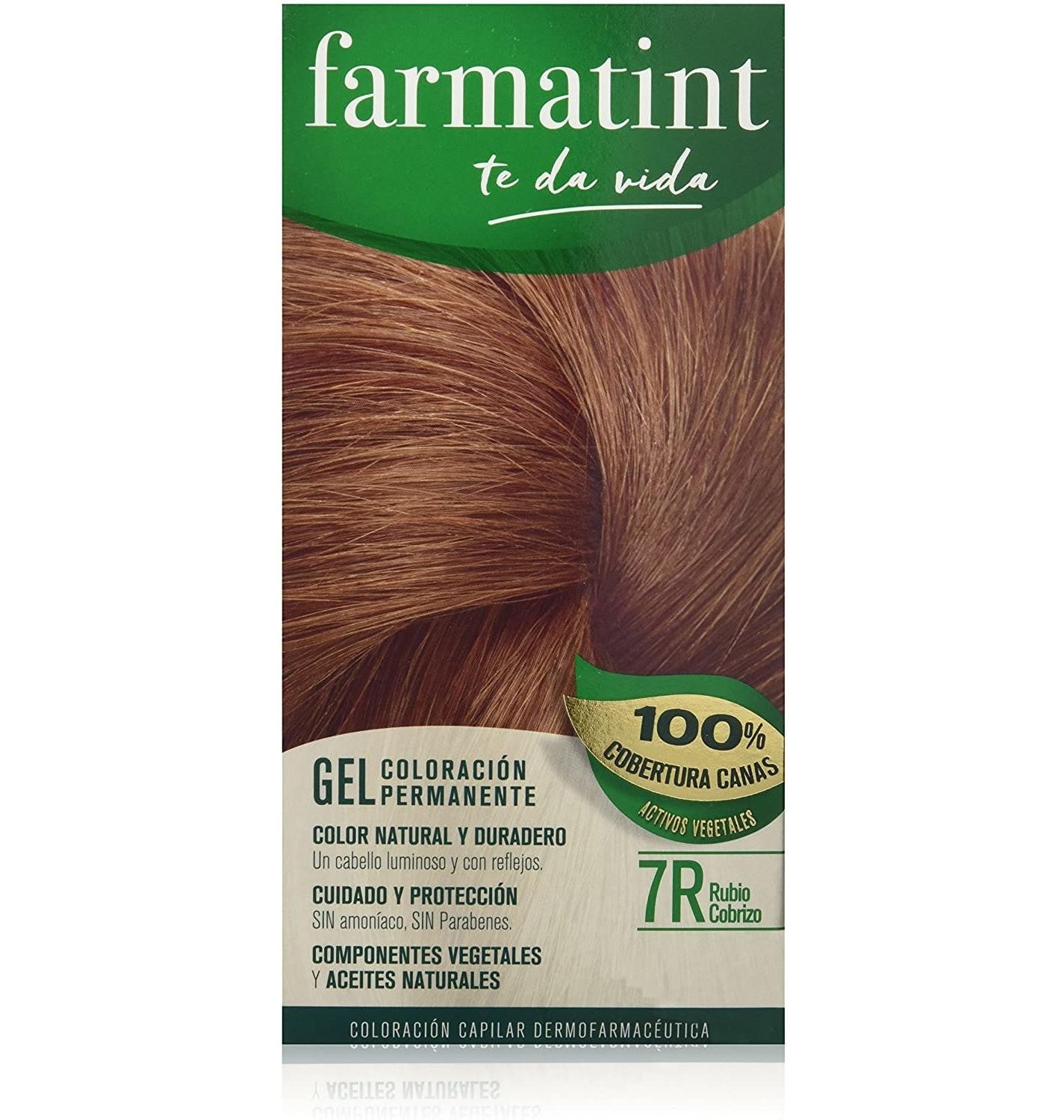 FARMATINT GEL colorazione permanente #7r-biondo rame 5 unità