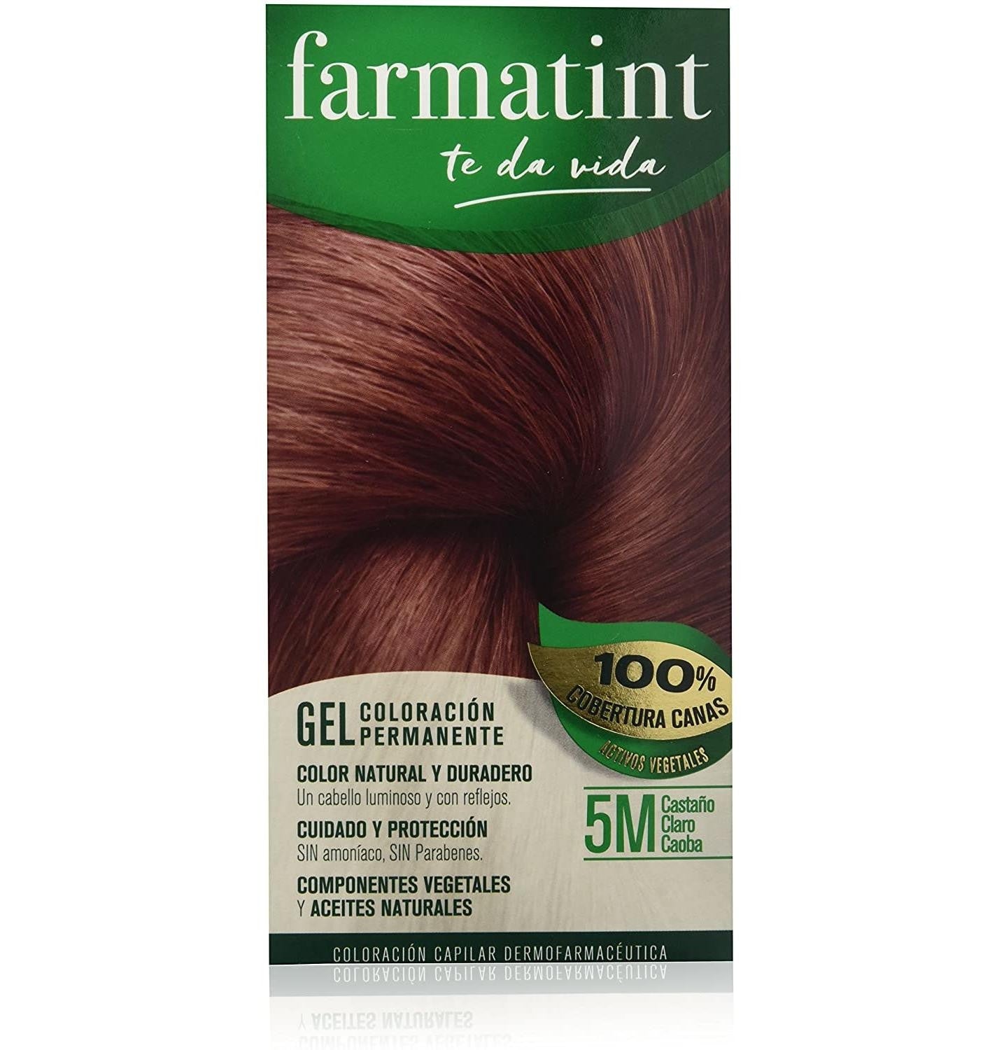 FARMATINT GEL colorazione permanente #5m-mogano chiaro 5 unità