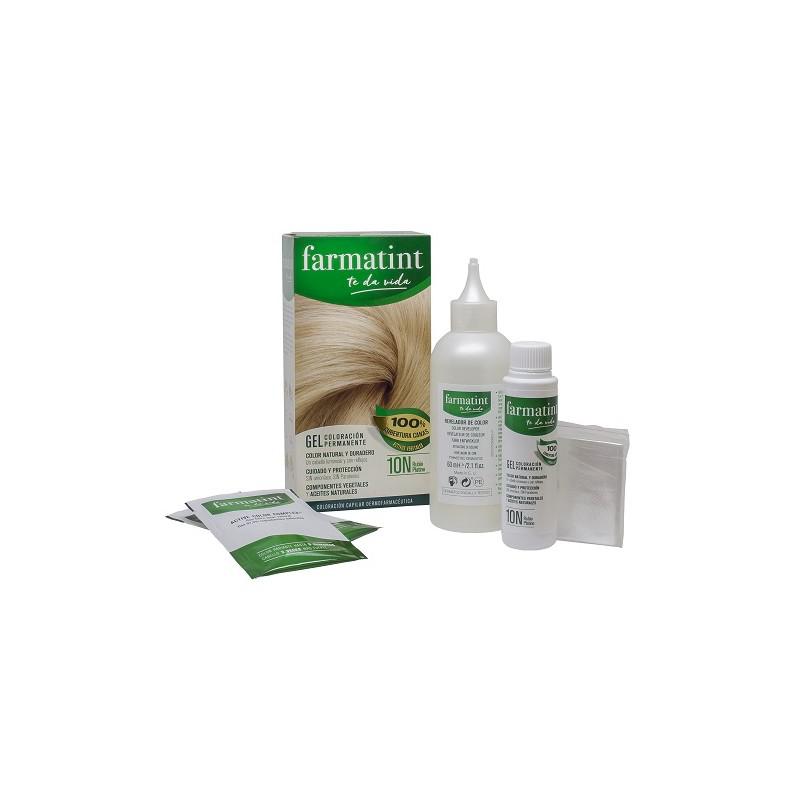 FARMATINT GEL permanent color #10n-platinum blonde 5 units