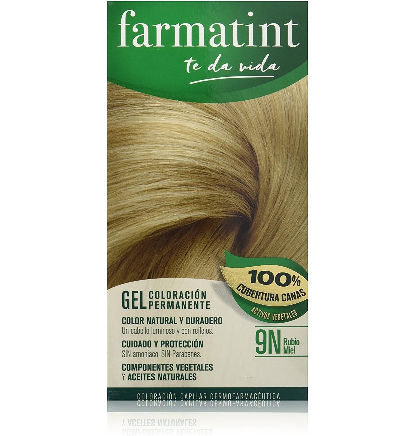 FARMATINT GEL colorazione permanente #9n-biondo miele 5 unità
