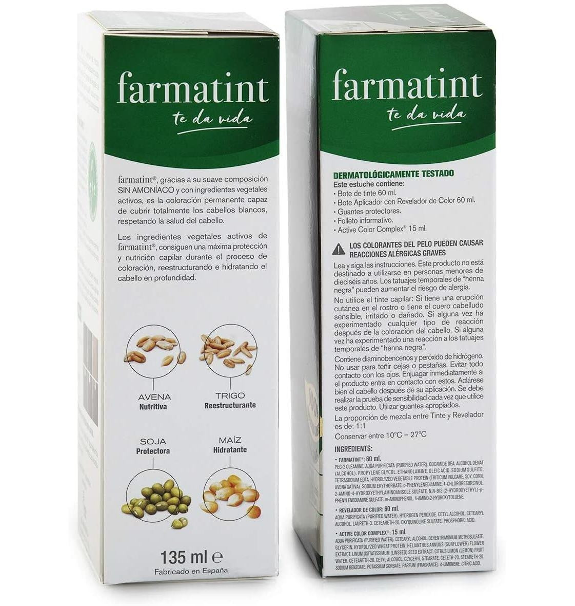 FARMATINT GEL colorazione permanente #7n-biondo 5 unità