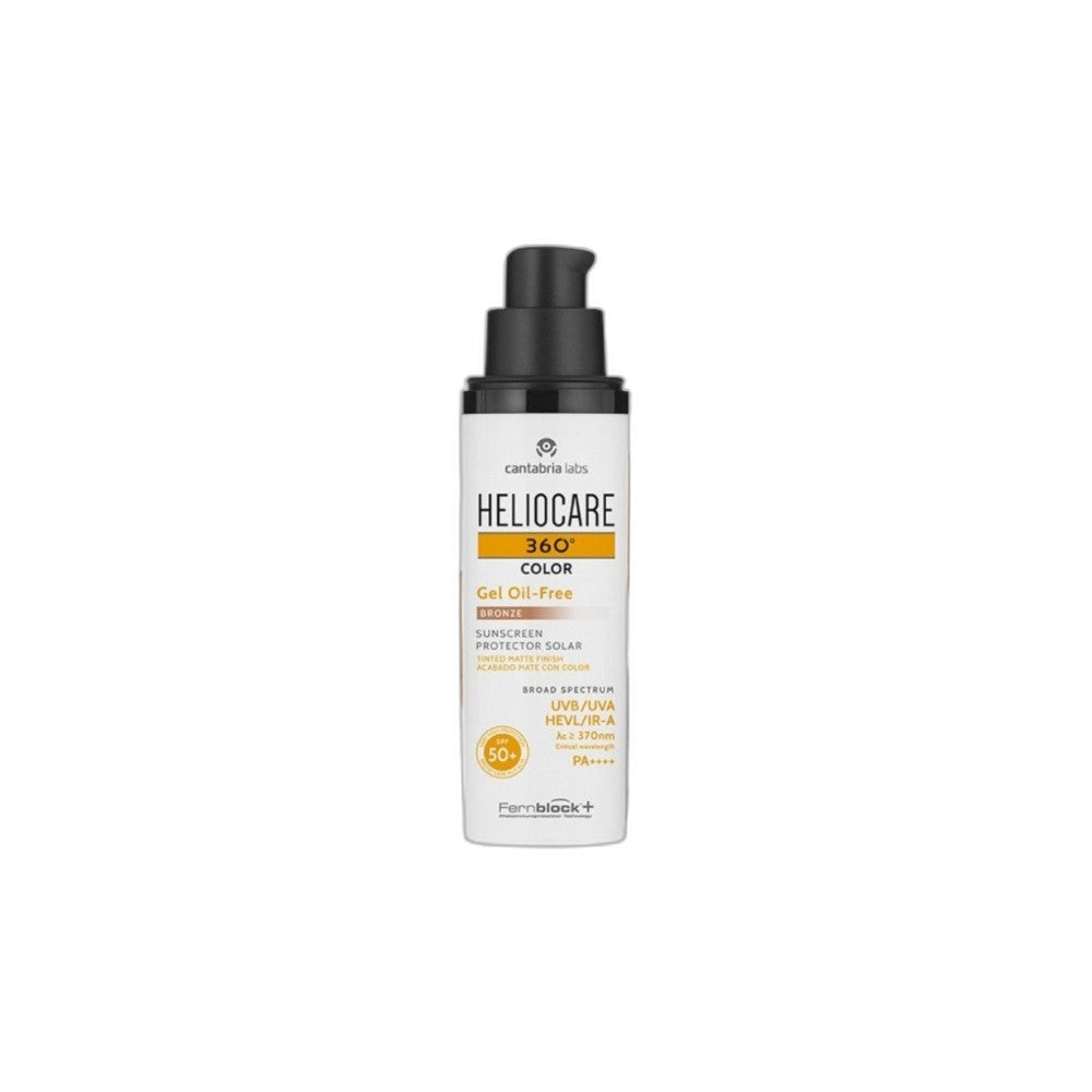 HELIOCARE 360° COLOR gel teinté solaire oil free SPF50+ #bronze 50 ml
