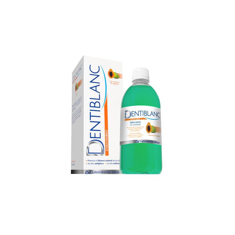 DENTIBLANC Bain de bouche sans alcool #Menthe 500 ml