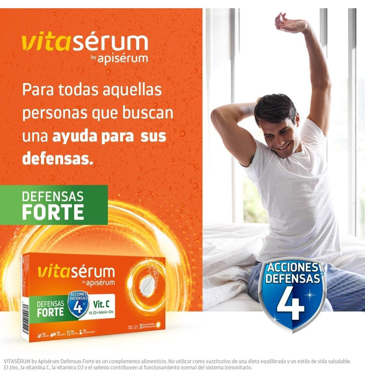 APISÉRUM VITASERUM DEFENSES FORTE 30 tablets
