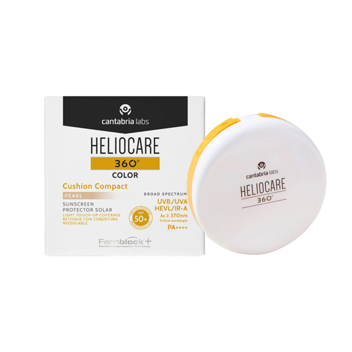 HELIOCARE 360º compatto oil-free con colore SPF50 #Pearl 10 gr