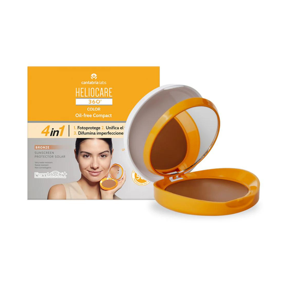 HELIOCARE 360º compatto oil-free colore SPF50 #Bronze 10 gr