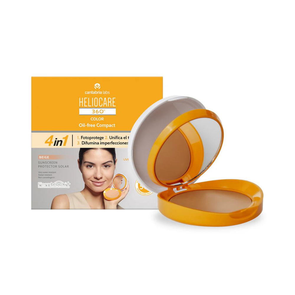 HELIOCARE 360º compact solaire oil-free SPF50 #Beige 10 gr