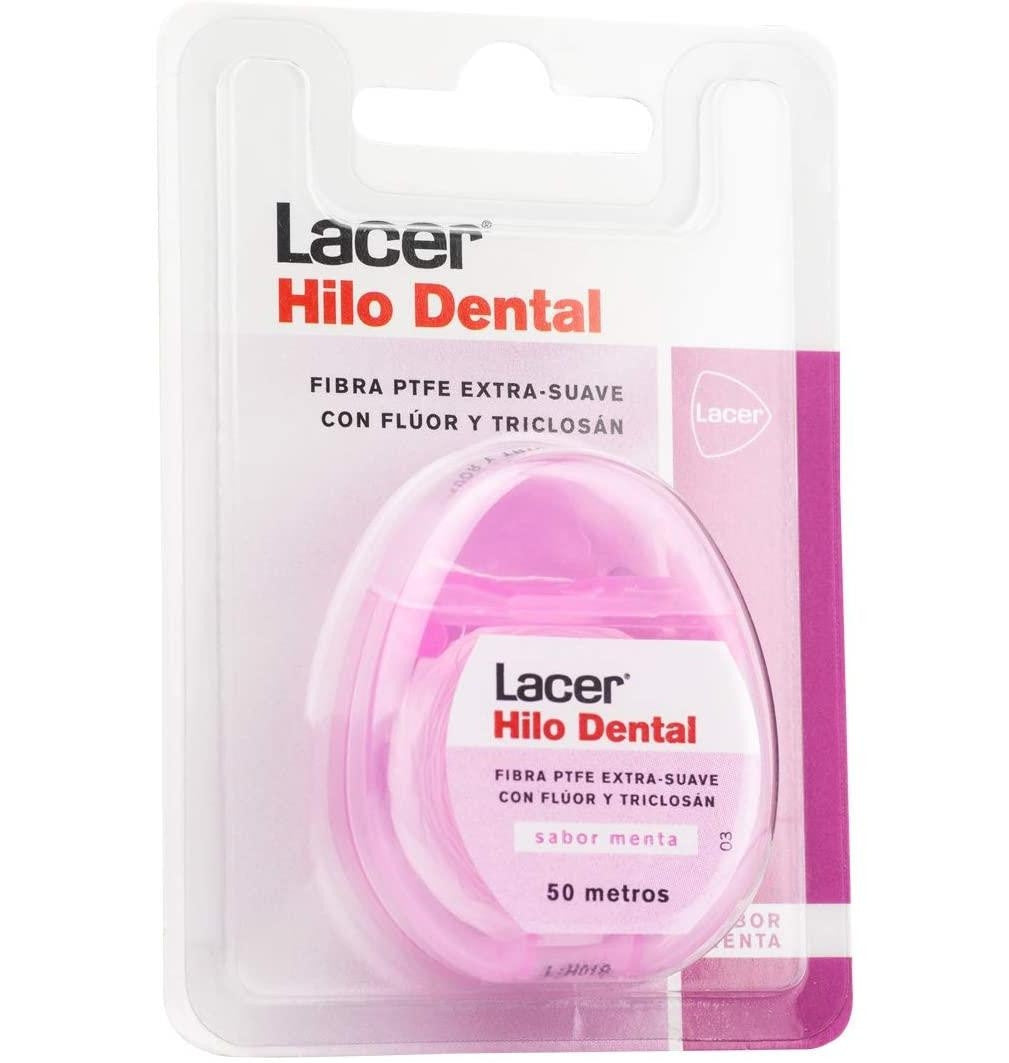 LACER FILO INTERDENTALE extra morbido gusto menta 50 metri 1 pz