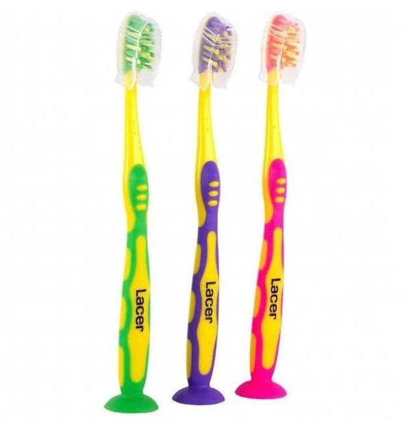 LACER CEPILLO DENTAL junior II ventosa #surtido 1 u