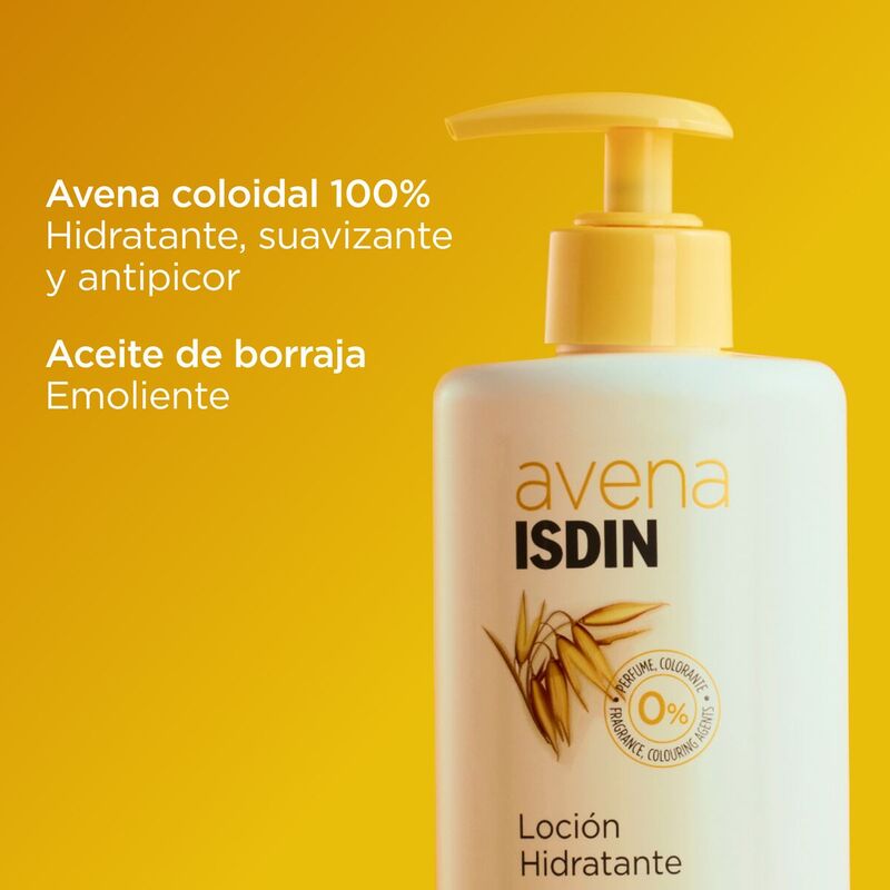 ISDIN AVENA lotion hydratante pour peaux sensibles 400 ml