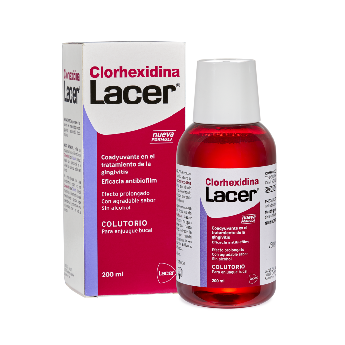 LACER CHLORHEXIDINE bain de bouche 200 ml