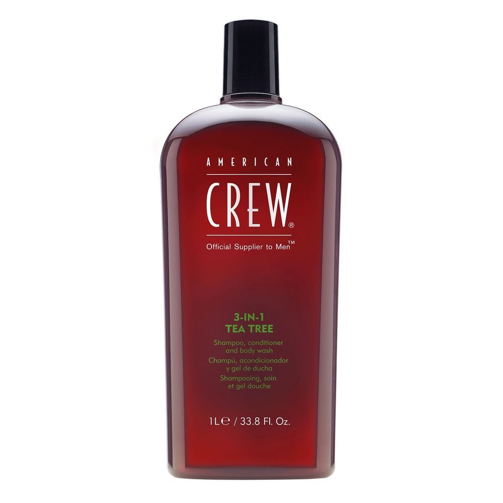 AMERICAN CREW TEA TREE 3 in 1 shampoo, conditioner and body wash 1000 ml