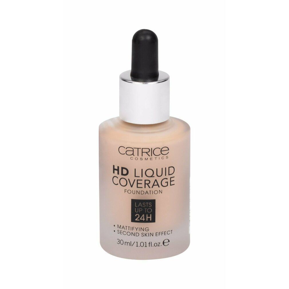 CATRICE HD LIQUID COVERAGE FOUNDATION lunga durata fino a 24 ore #046-camel beige 30 ml