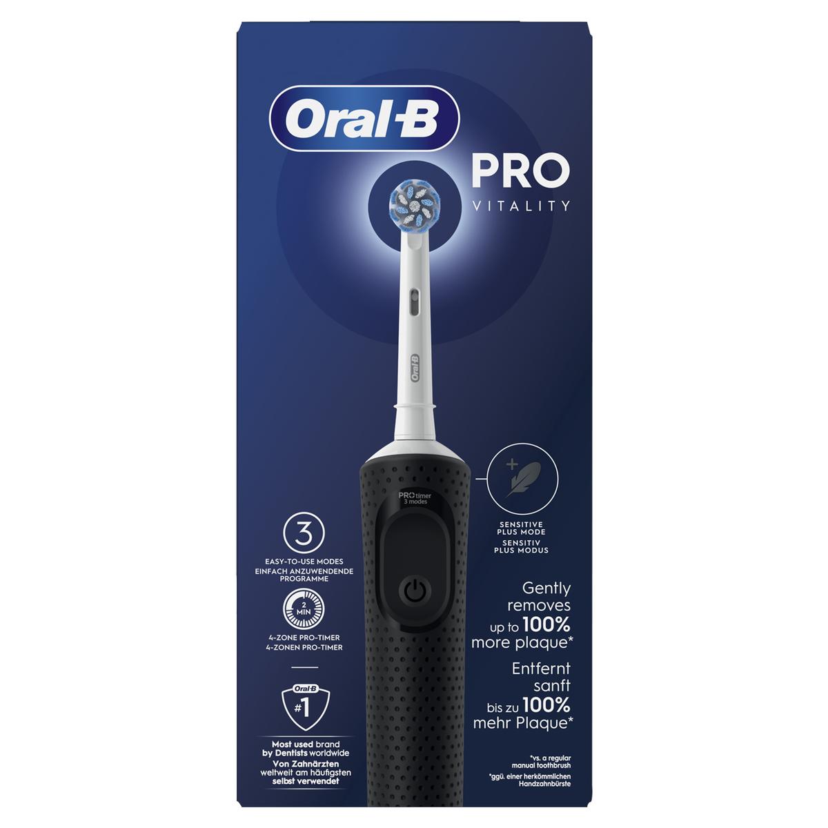 ORAL-B VITALITY PRO BLACK electric brush 1 unit