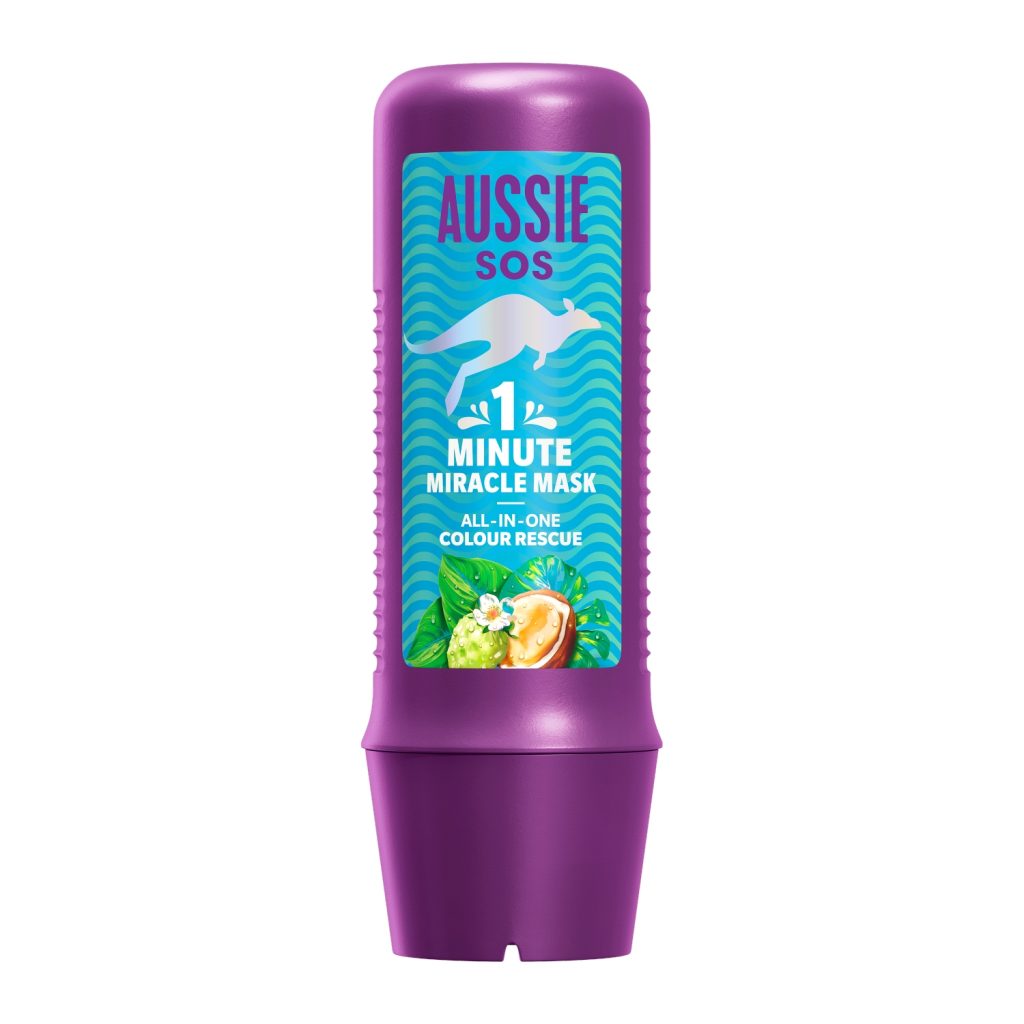 AUSSIE SOS 1 MINUTE MIRACLE COLOR RESCUE mask 250 ml