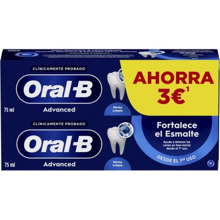 DENTIFRICIO ORAL-B RINFORZA SMALTO 2 x 75 ml