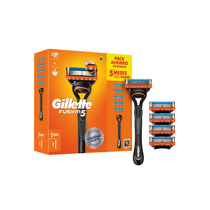Rasoir GILLETTE FUSION 5 + 5 recharges