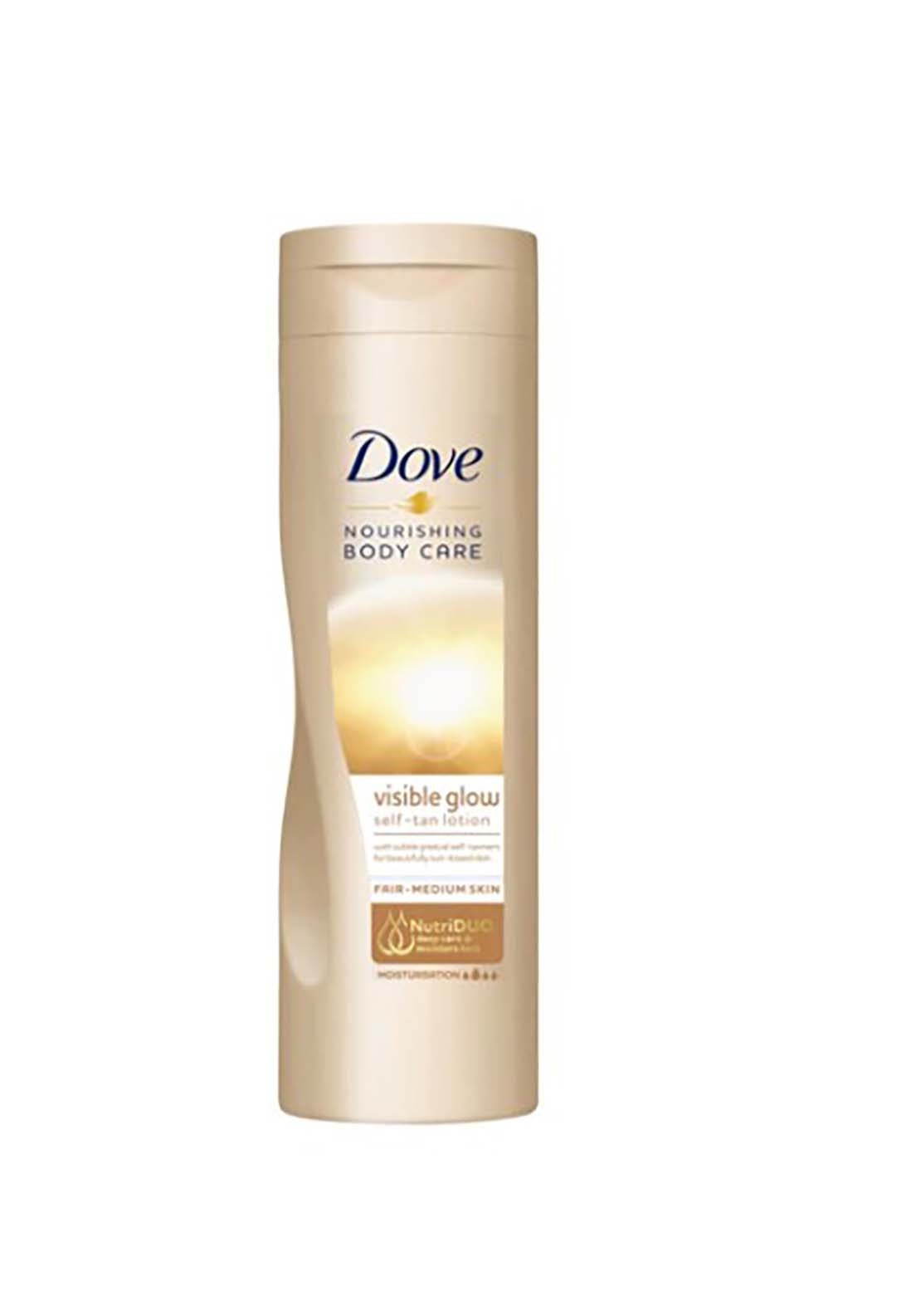 DOVE VISIBLE GLOW Lozione Autoabbronzante Corpo Media 400ml