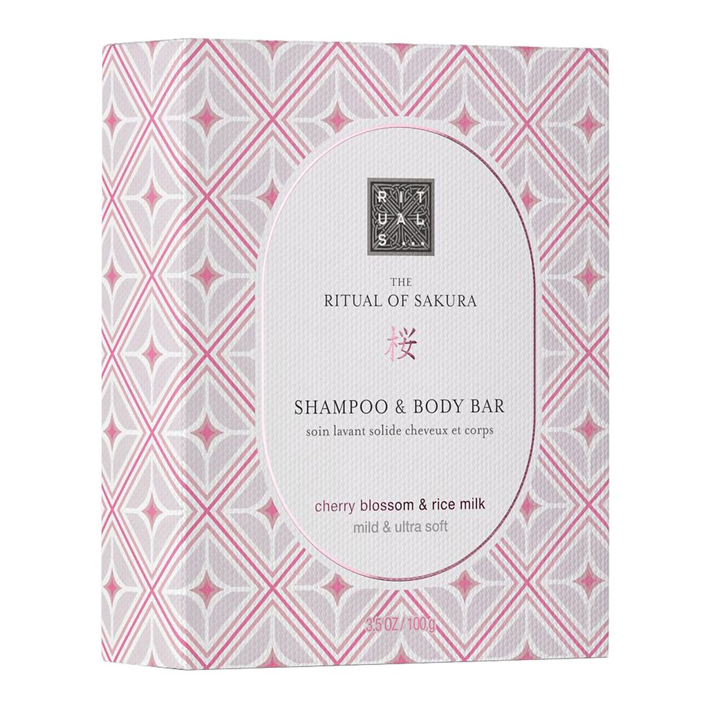 RITUALS THE RITUAL OF SAKURA Shampoing et savon corps solide 100 g