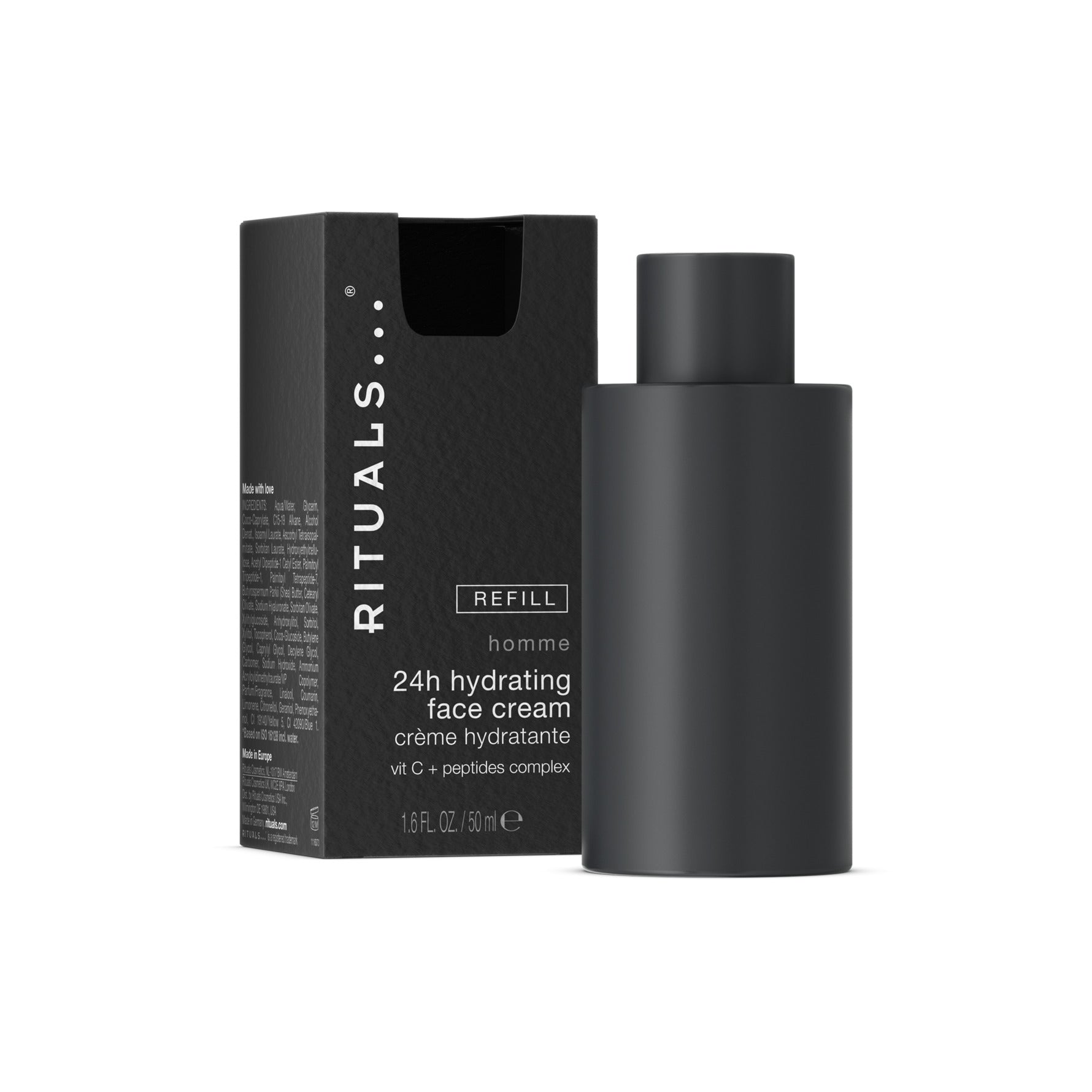 RITUALS HOMME Crema viso idratante 24 ore ricarica 50 ml