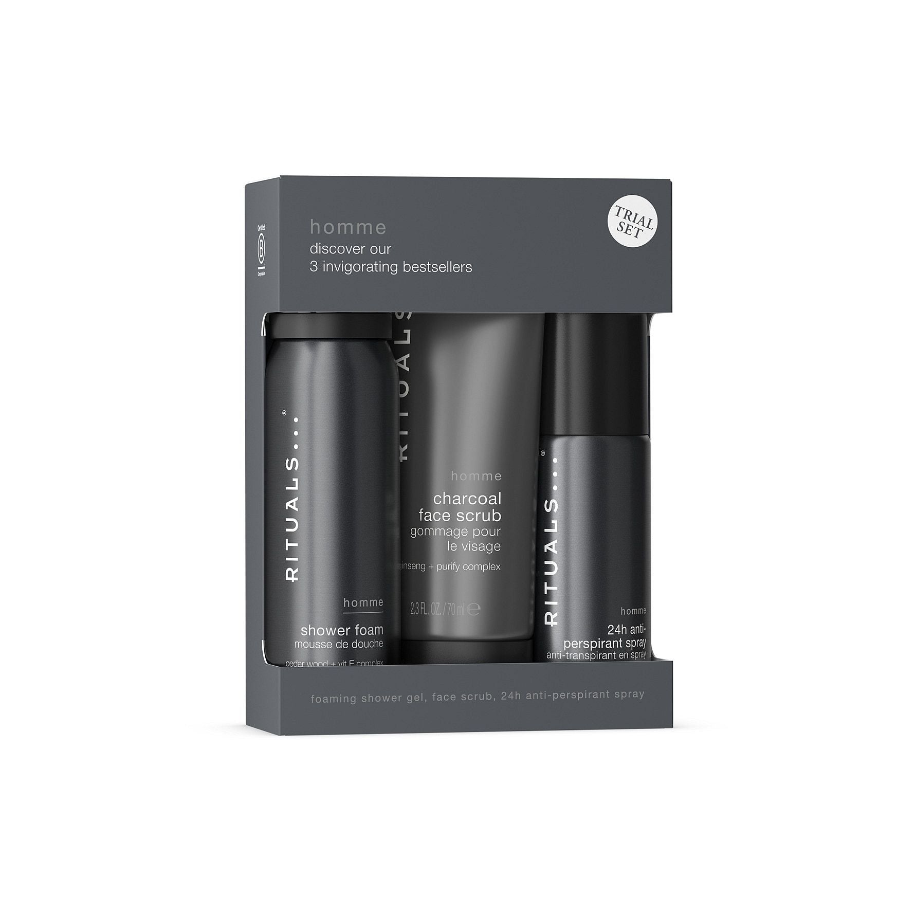 RITUALS MEN TRIAL SET 3 u