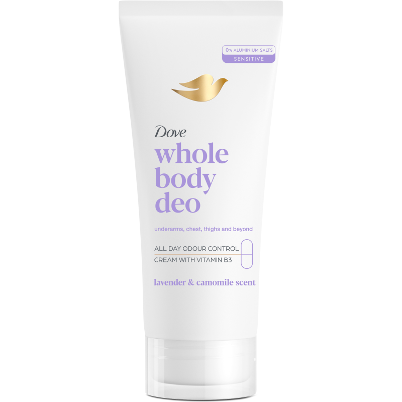 DOVE LAVANDA & CAMOMILLA Crema corpo deodorante unisex 75 ml