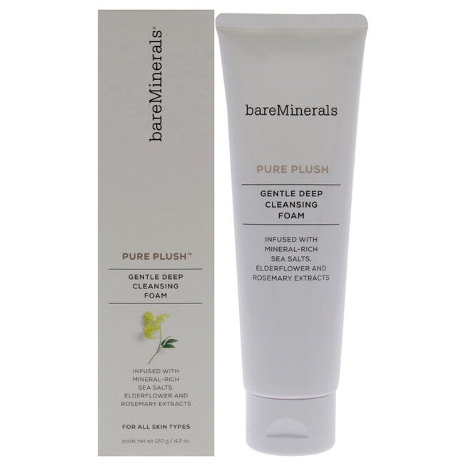 BARE MINERALS PURE PLUSH schiuma detergente delicata a pulizia profonda 120 gr