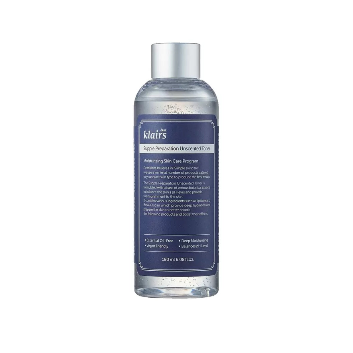 KLAIRS SUPPLE PREPARATION tonico senza profumo 180 ml