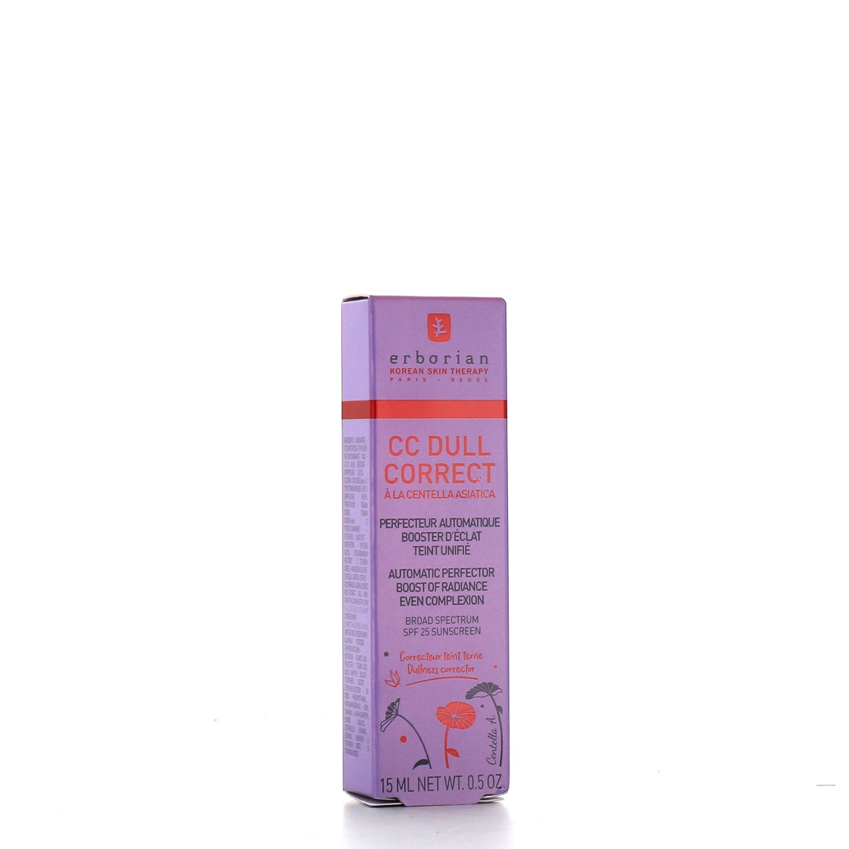 ERBORIAN CC DULL À LA CENTELLA ASIATICA illuminateur de teint #clair 15 ml
