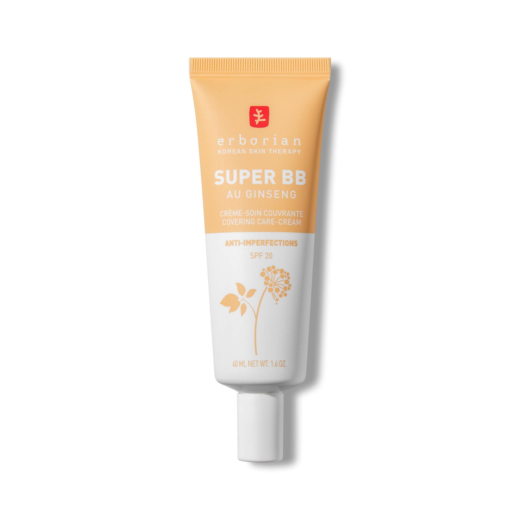 ERBORIAN SUPER BB AL GINSENG crema anti-imperfezioni SPF20 #Nude 40 ml