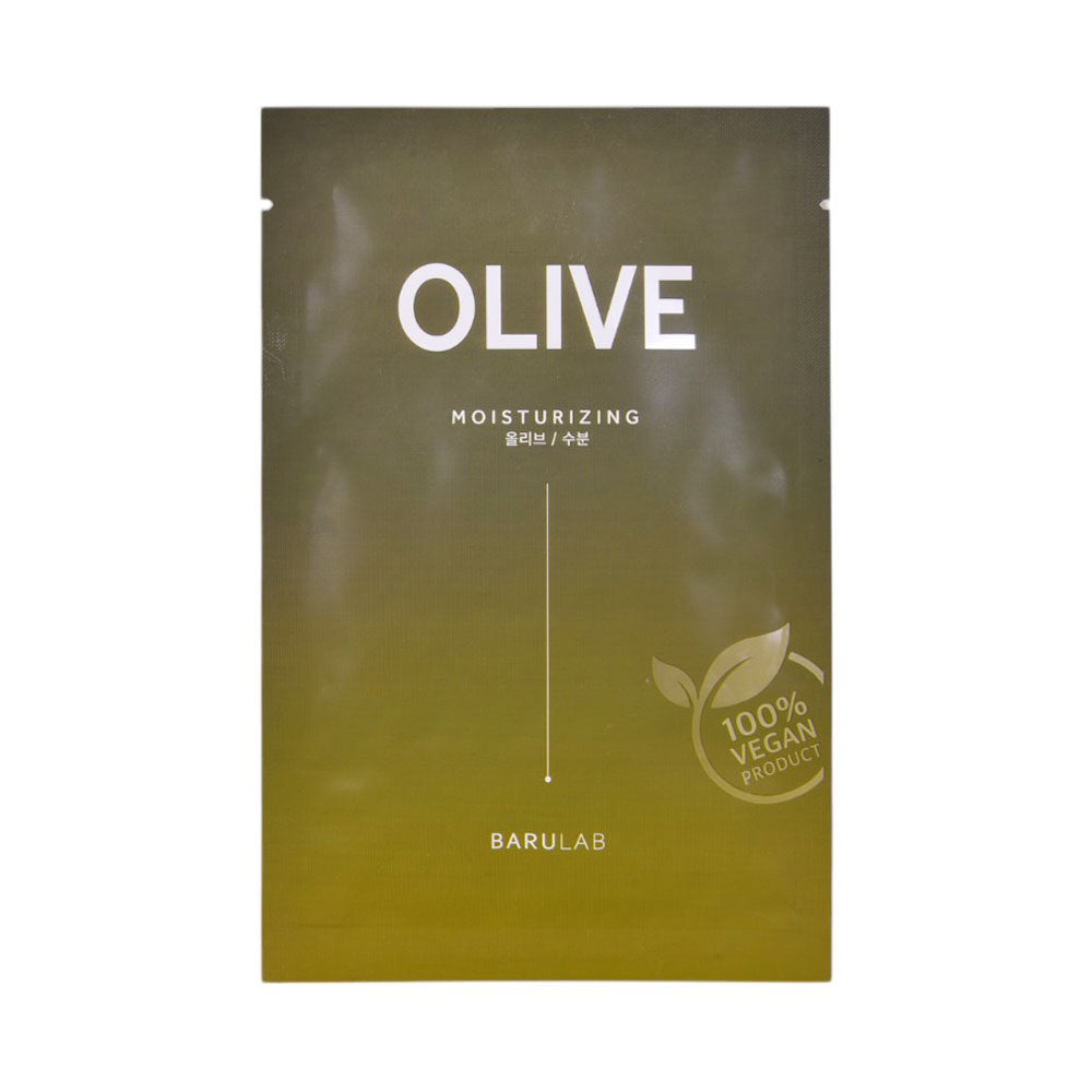 BARULAB THE CLEAN maschera vegana idratante all'oliva 23 gr