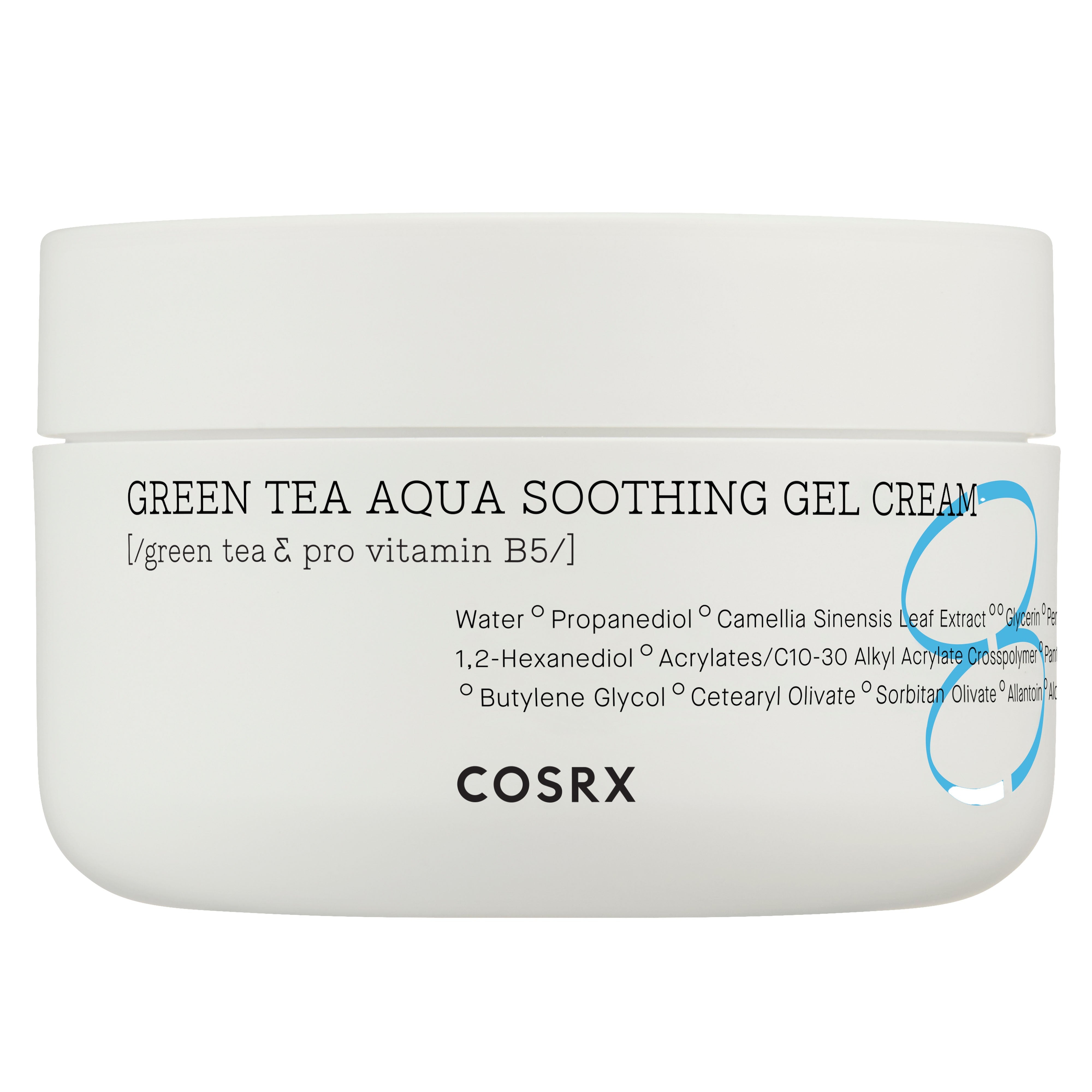 COSRX GREEN TEA aqusa crème-gel apaisante 50 ml