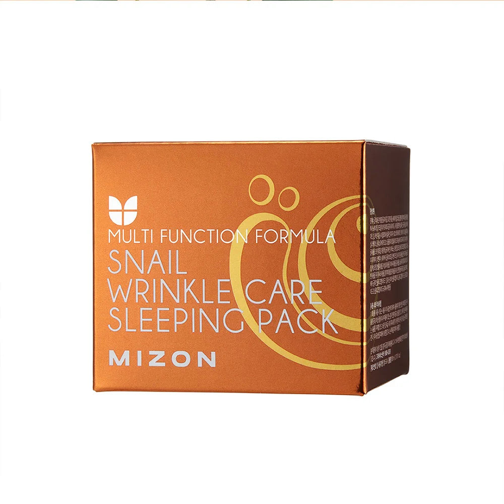 MIZON SNAIL WRINKLE CARE maschera notte 80 ml