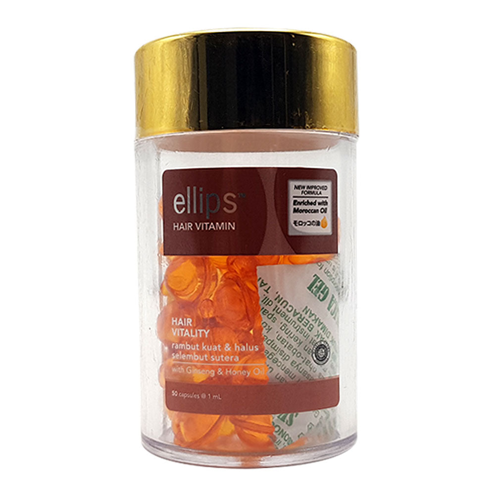 ELLIPS VITAMINE PER CAPELLI olio di argan vitalità arancione 50 capsule