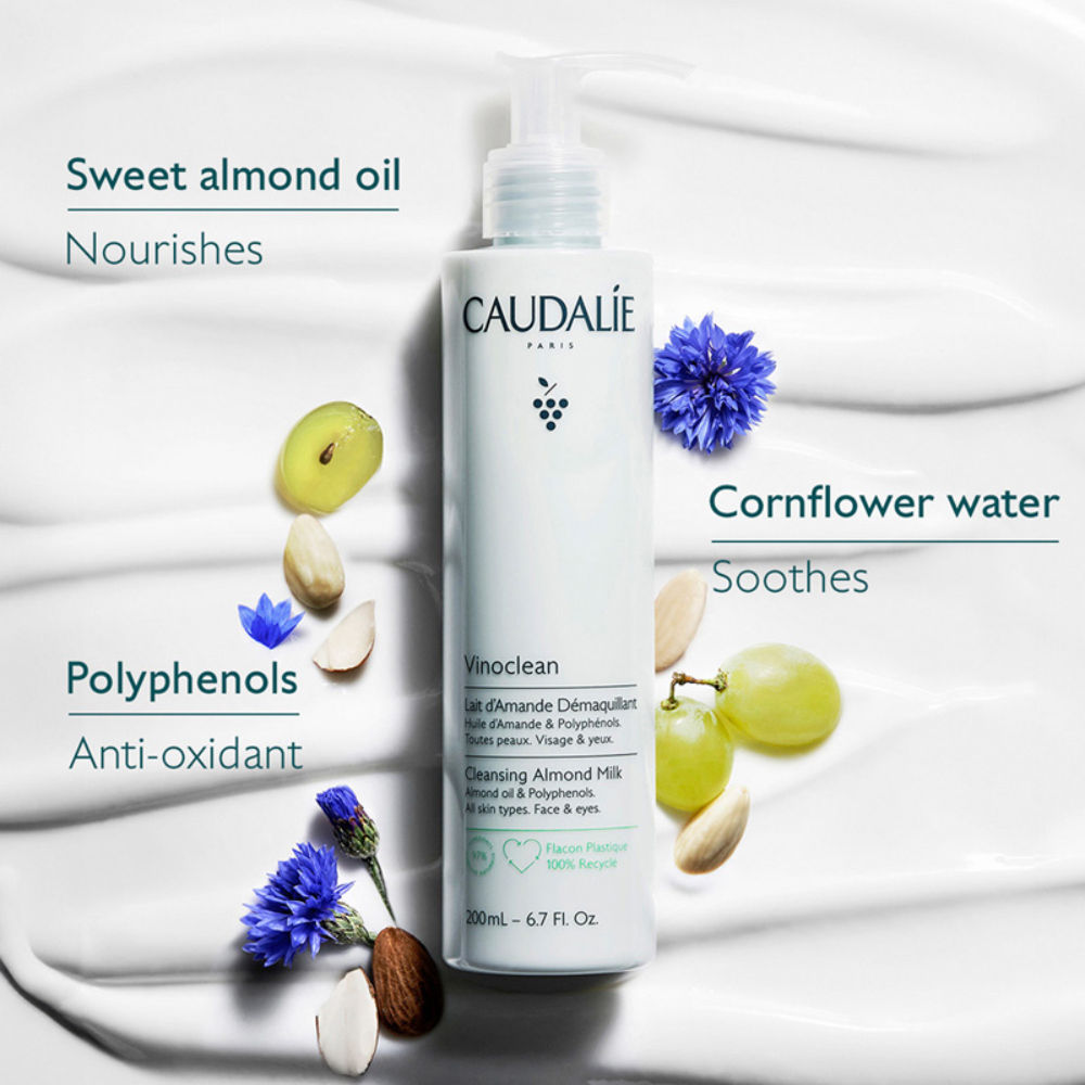 CAUDALIE VINOCLEAN almond milk makeup remover 200 ml