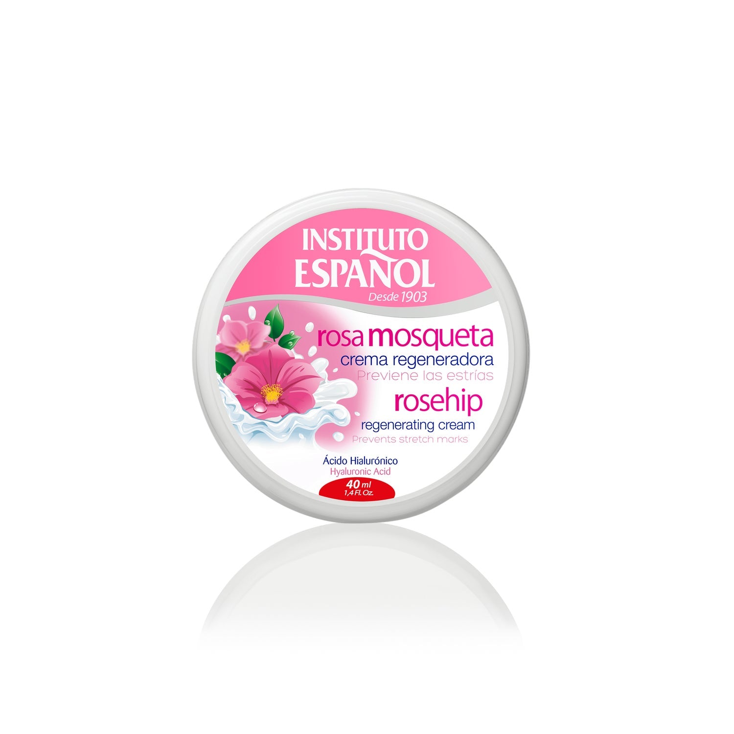 INSTITUTO ESPAÑOL ROSE MUSQUÉE lait corporel hydratant 950 ml