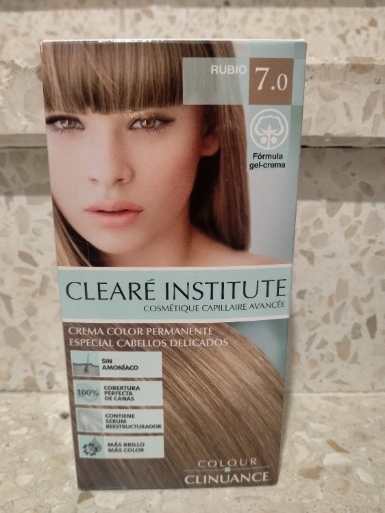 CLEARÉ INSTITUTE COULEUR CLINUANCE cheveux délicats #7.0-blond 1 u