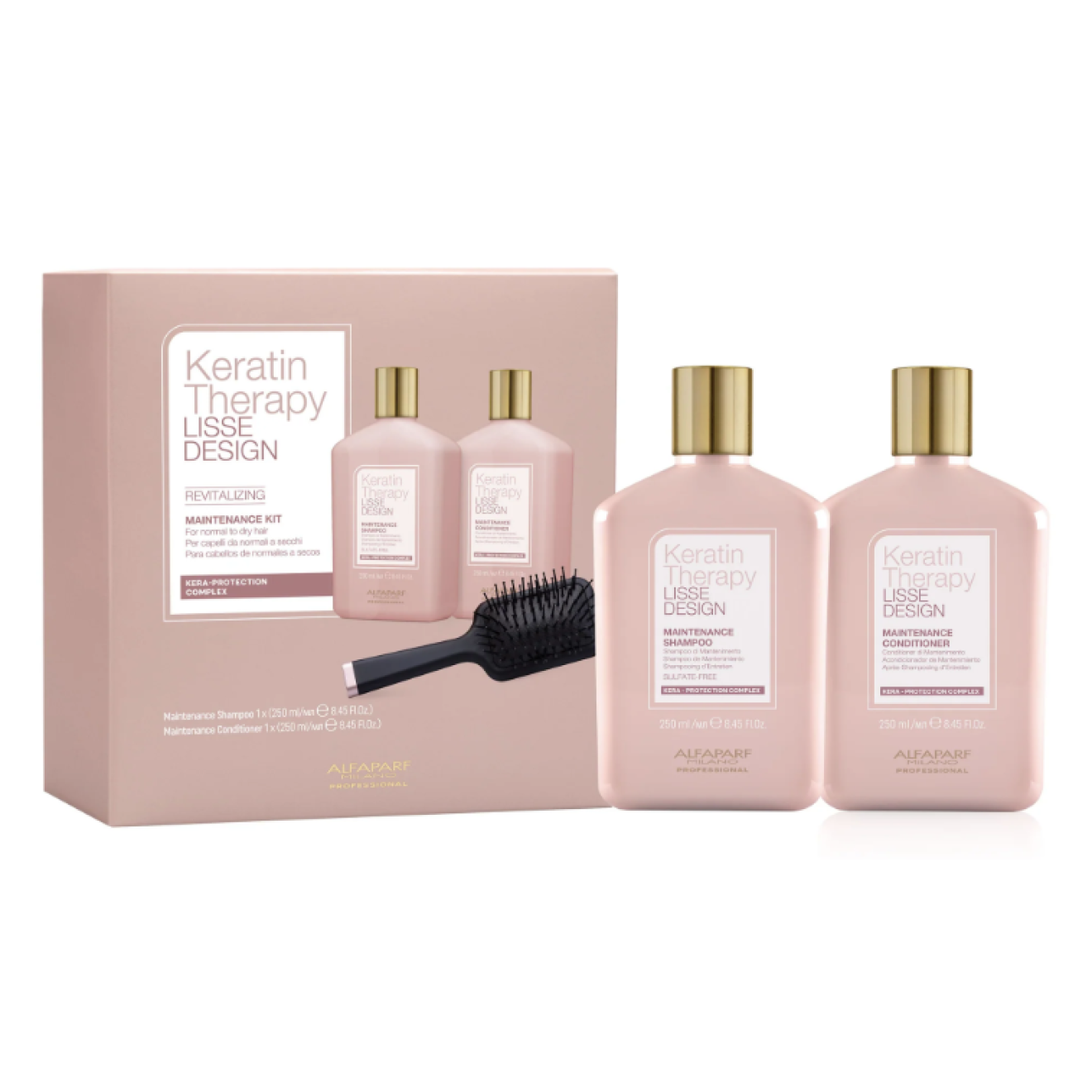 ALFAPARF MILANO LISSE DESIGN KERATIN THERAPY CASE 3 pcs