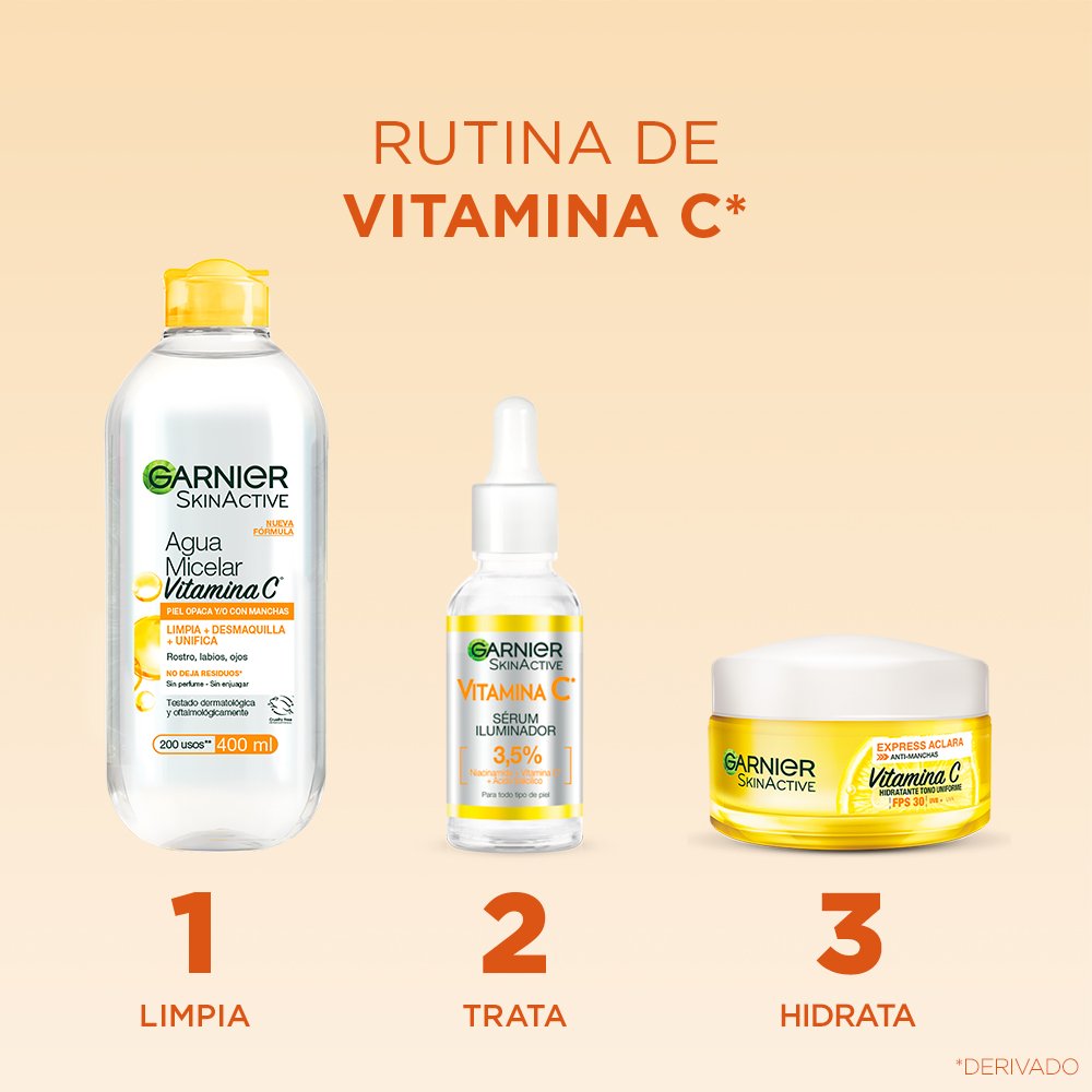 GARNIER BIO VITAMINA C crema giorno illuminante pelle spenta 50 ml