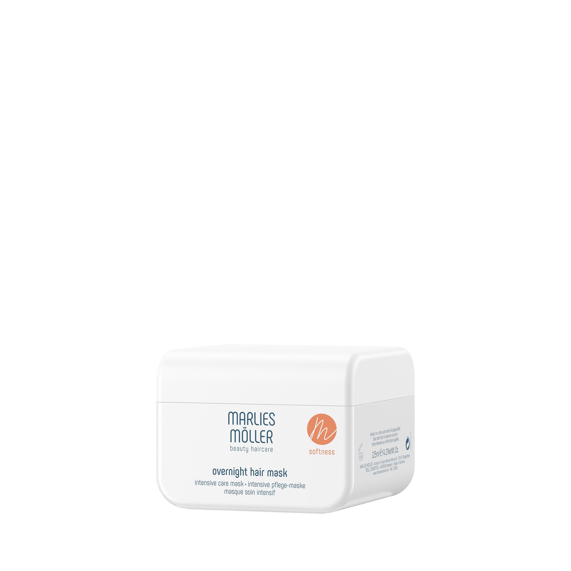 MARLIES MÖLLER SOFTNESS maschera per capelli trattamento notte 125 ml