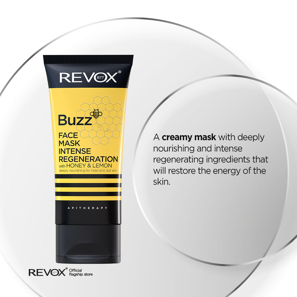 REVOX B77 BUZZ maschera viso rigenerazione intensa 65 ml