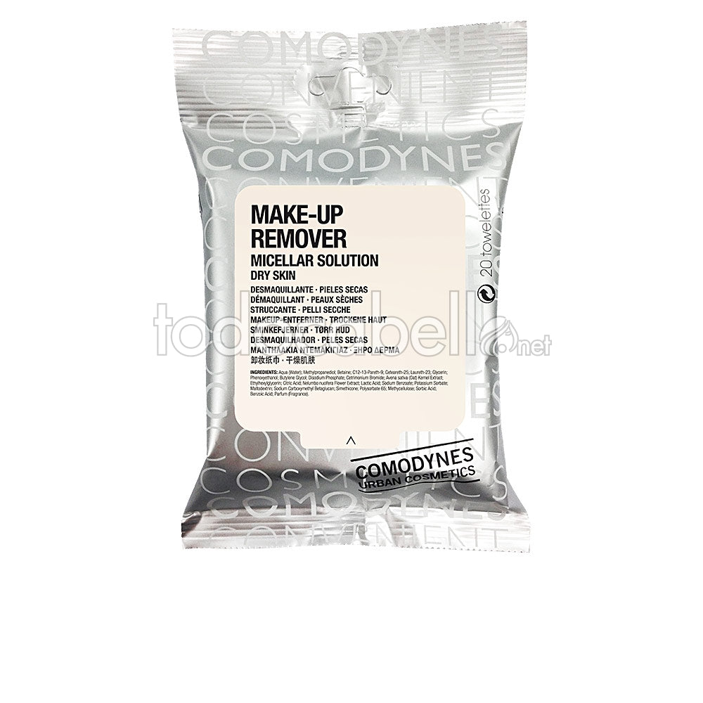 COMODYNES MAKE-UP REMOVER micellar solution dry skin 20 u