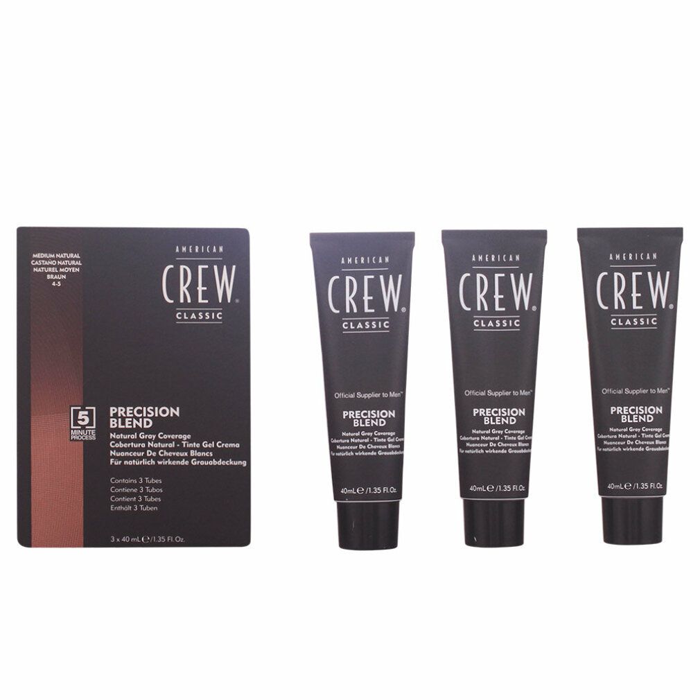 AMERICAN CREW PRECISION BLEND set #4-5 medium natural