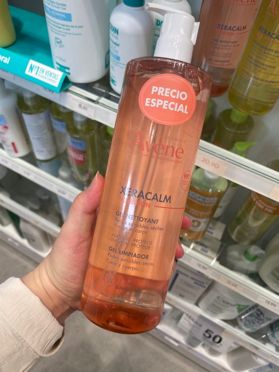 AVÈNE XERACALM NUTRITION gel detergente 750 ml