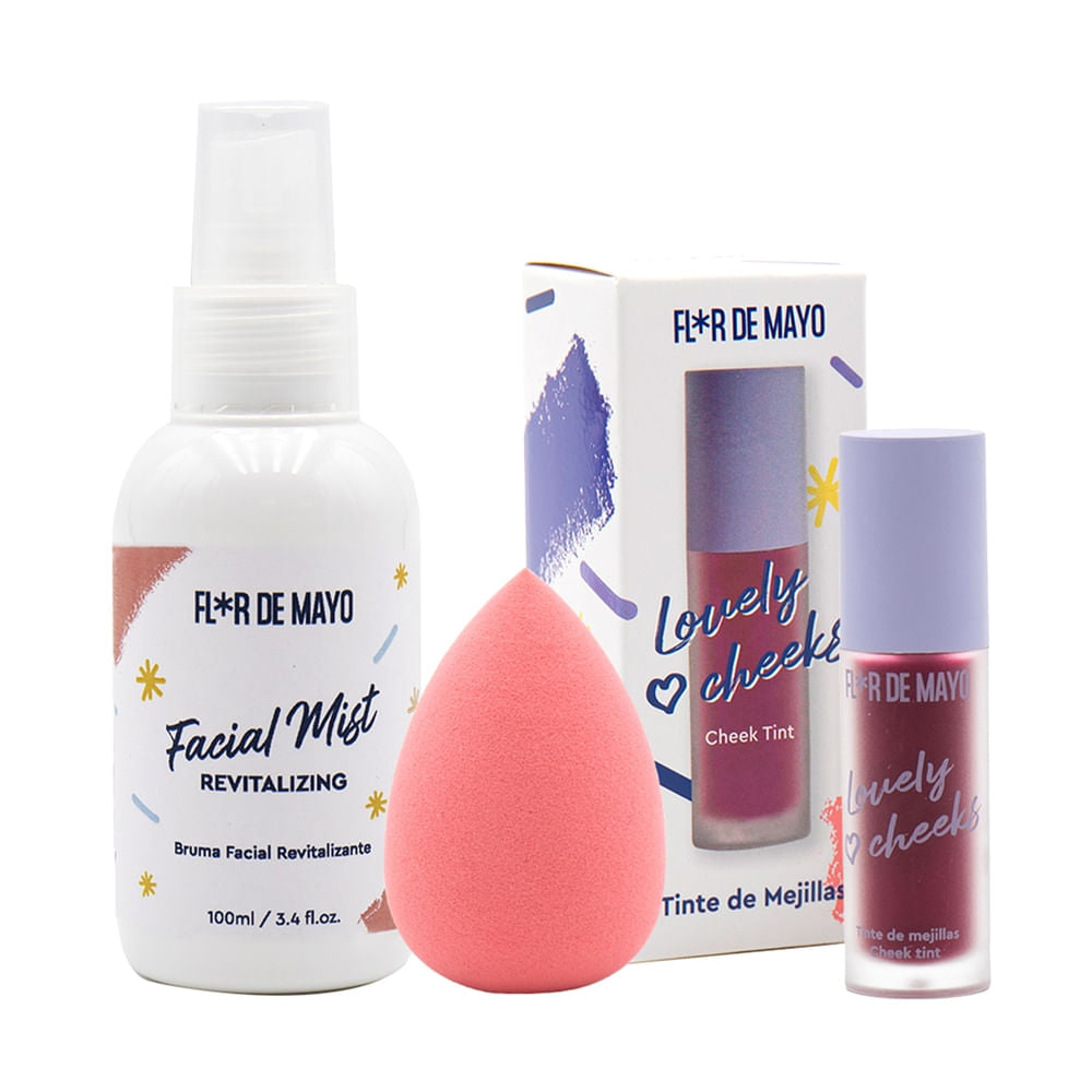 FLOR DE MAYO BEAUTY KIT BEAUTY CASE GUANCE E CHIC 4 pz