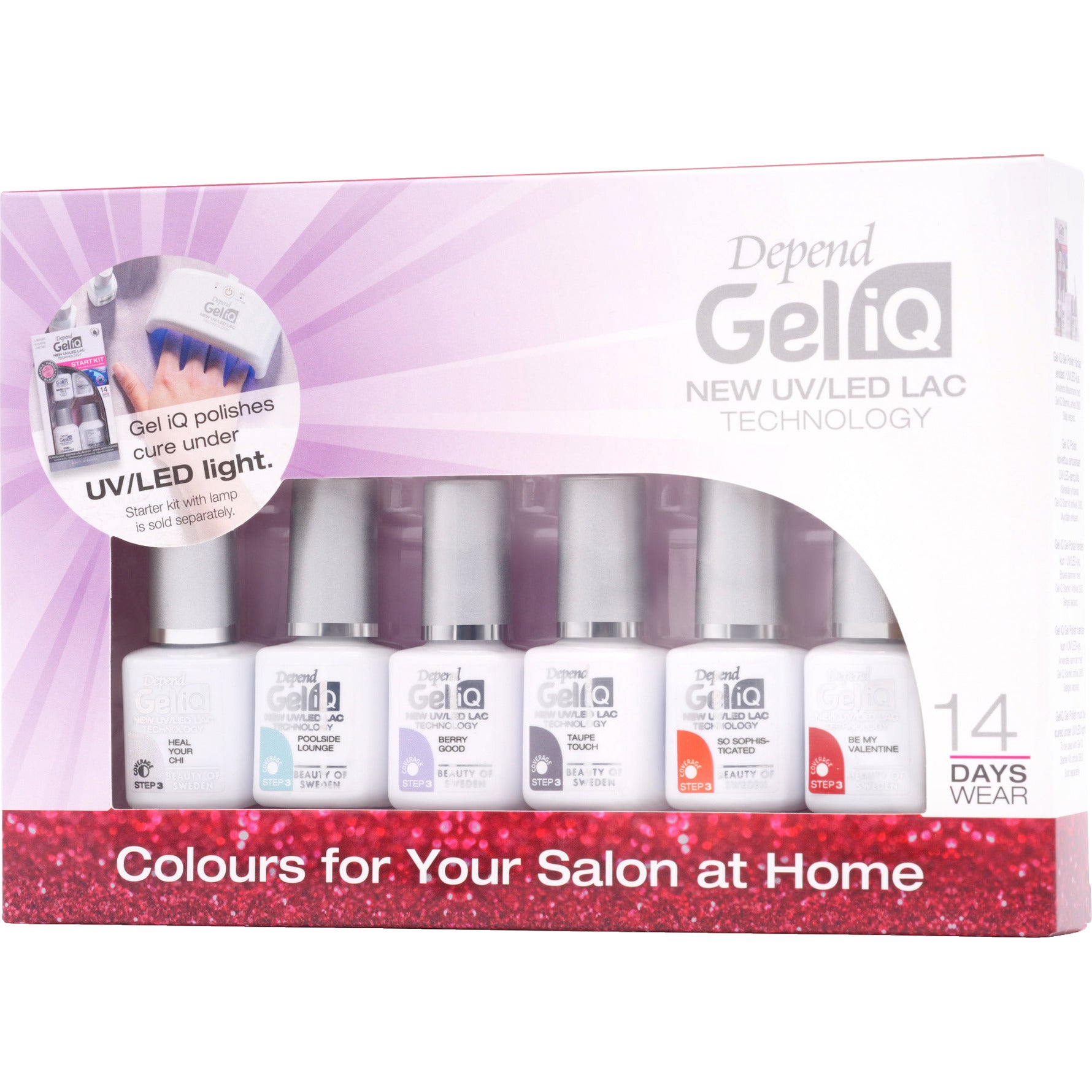 Smalto semipermanente BETER GEL IQ #berry much 5 ml