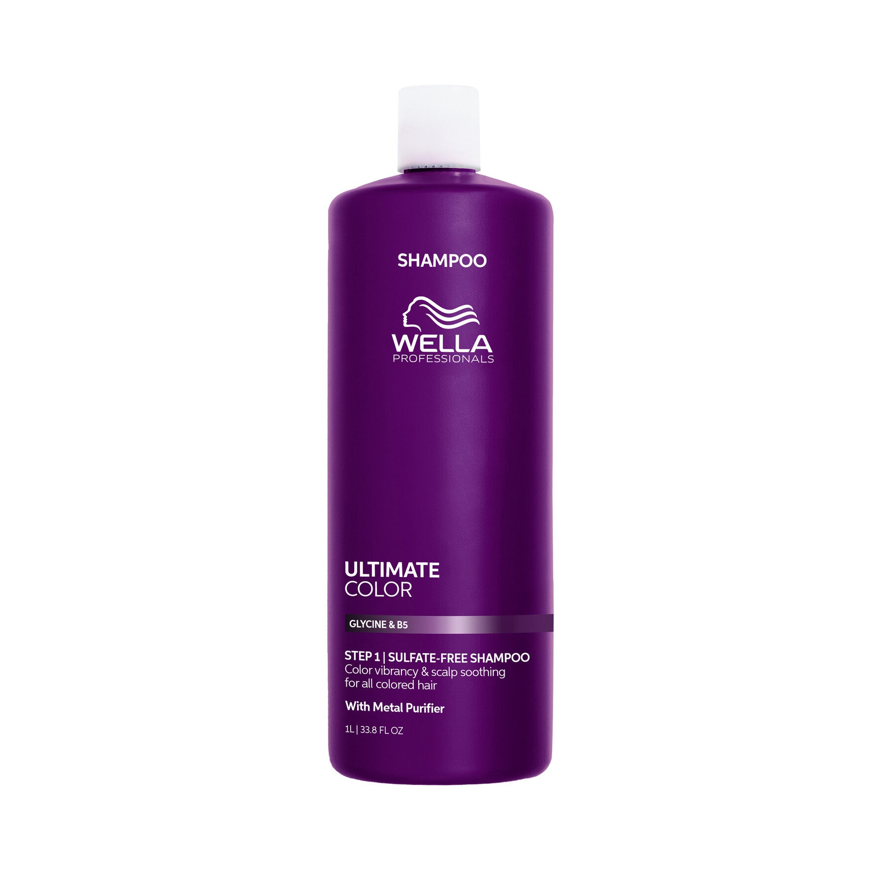 WELLA PROFESSIONALS ULTIMATE COLOR shampoo - colore vibrante per capelli tinti 1000 ml