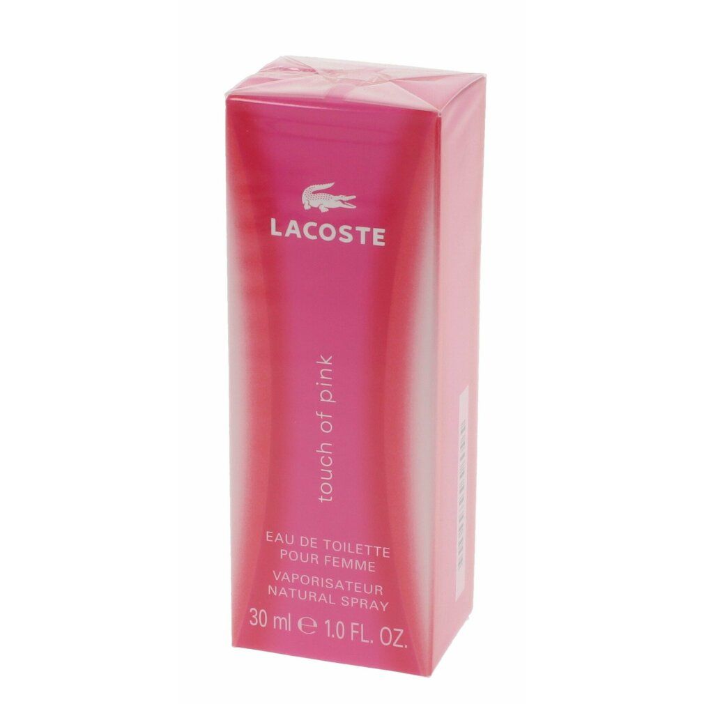 LACOSTE TOUCH OF PINK POUR FEMME eau de toilette vaporisateur 30 ml
